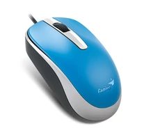 GENIUS Vezetékes egér optikai DX-120, USB, 1000dpi, Kék