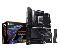 GIGABYTE B850 AORUS ELITE WIFI7 Motherboard - AMD Ryzen 9000 Series CPUs, 14+2+2 Phases Digital VRM, up to 8200MHz DDR5 (OC), 1xPCIe 5.0 + 2xPCIe 4.0 M.2, 2.5 LAN, WIFI 7, USB 3.2 Gen 2x2