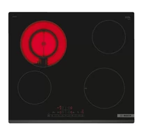 Bosch PKF631FP3E hob Black Built-in 60 cm Ceramic hob 4 zone(s)