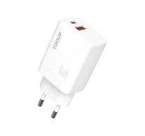 Yooup NC48D HÁLÓZATI TÖLTŐ PD 45W DUPLA USB-A USB-C