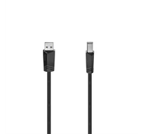 HAMA 200604, FIC USB KÁBEL A-B TÍPUS (480MBIT/S)  5,0 M