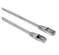HAMA 200918, FIC PATCHKÁBEL CAT5E F/UTP 10M (1GBPS) ECO, SZÜRKE