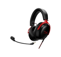 HP HYPERX vezetékes gaming fejhallgató Cloud III - fekete/piros