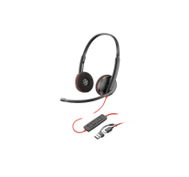 HP POLY fejhallgató Blackwire 3220 sztereó USB-C+USB-C/USB-A adapter (Bulk)