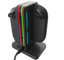 HYPERKIN Power Spire Nintendo Switch 2 Joy-Con Töltőállvány, Fekete
