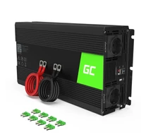 Green Cell INV19 power adapter/inverter Auto 1500 W Black