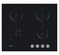 Whirlpool AKT 627/NB főzőlap Fekete Beépített gáz 4 zóna