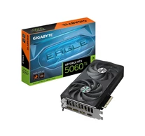 GIGABYTE GeForce RTX 5060 Ti EAGLE OC 8G Graphics Card - 8GB GDDR7, 128bit, PCI-E 5.0, 2617MHz Core Clock, 3 x DisplayPort, 1 x HDMI, GV-N506TEAGLE OC-8GD