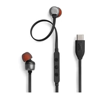 JBL Tune 310 (USB-C Vezetékes fülhallgató), Fekete