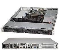 Supermicro SC815TQ-R700WB Rack Black 700 W