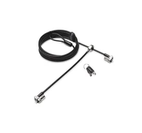KENSINGTON Biztonsági zár, kulcsos, 2 eszköznek (MicroSaver® 2.0 Keyed Twin Laptop Lock)