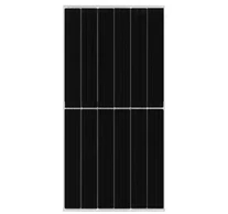 PV modul JA Solar JAM72S30-555/GR SF_BF 555W Fekete Keret 2279x1134x35mm 28.6kg kimeneti kábel 1300mm raklap: 31db.