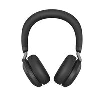 Jabra Evolve2 75 MS Link380c - wireless over-ear headphones with active noise cancellation, black