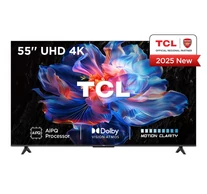 TCL V6C 55V6C TV 139.7 cm (55") 4K Ultra HD Smart TV Wi-Fi Metallic 270 cd/m²