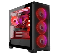 MODECOM Case VOLCANO EXPANSE S APEX ARGB MIDI Black