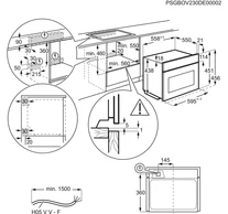 ELECTROLUX LVL8E09Z oven