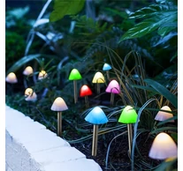Garden of Eden 11243B LED-ES SZOLÁR LÁMPA - 12 DB MINI GOMBA
