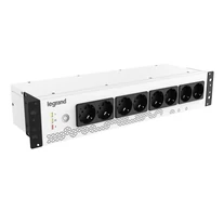 LEGRAND 19" szünetmentes elosztósor KEOR PDU 800 VA 480 W BEM: C14 aljzat + C13-SCH kábel KIM: 8xSchuko USB-B kommunikác