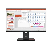 LENOVO Monitor - ThinkVision T27-40; 27,0" FHD 1920x1080 IPS, 16:9, 1500:1, 300cd/m2, 4ms, USB A-B-C, HDMI, DP, VGA