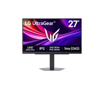 LG UltraGear 4K IPS Gaming monitor 27" 27G810A-B, 3840x2160, 16:9, 400cd/m2, 1ms, DisplayPort/2HDMI, áll.mag., pivot
