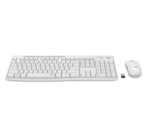 LOGITECH Billentyűzet + egér - MK295 Silent Vezeték Nélküli Combo Piszkosfehér, HUN