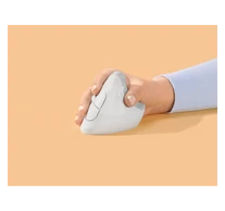 LOGITECH Egér - LIFT Vertical Ergonomic Bluetooth Optikai, Piszkosfehér