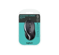 LOGITECH Egér - M500s Advanced Corded Vezetékes, Fekete