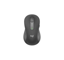 LOGITECH Egér - M650 Signature Vezeték Nélküli Optikai (Large) balkezes, Grafitszürke