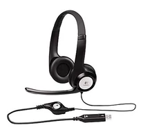 LOGITECH Fejhallgató 2.0 - H390 USB Mikrofonos, Fekete