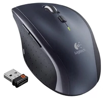 LOGITECH Egér - M705 Vezeték Nélküli Lézer, Szénszürke
