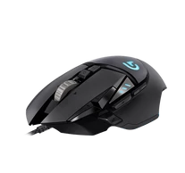 LOGITECH Egér - G502 Lightsync RGB Vezetékes Gaming, Fekete