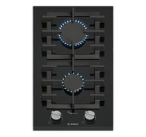 Bosch Serie 8 PRB3A6I40 hob Black Built-in 30 cm Gas 2 zone(s)