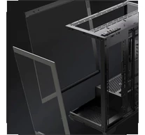 Corsair Midi Tower 3500X LXR LINK TG Black