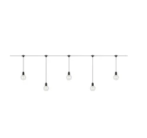 Markslöjd GARDEN 24 DECO Light Chain 10L Extra Black/Clear