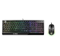 MSI ACCY VIGOR GK30 COMBO Gaming Keyboard + Optical Mouse, HUN, Black