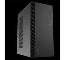 MSI Ház Micro ATX PRO SHIELD M100P, Tápegység nélkül, fekete