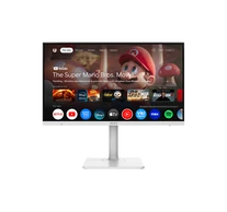 MSI Monitor Business Modern MD272UPSW 27" UHD, 3840x2160, 60Hz, IPS, 4ms, HDMI, DP, USB-C, Pivot, White - SMART