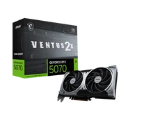 MSI Videokártya PCI-Ex16x nVIDIA RTX 5070 VENTUS 2X 12GB DDR7 OC