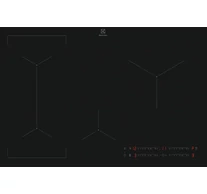 Electrolux EIV83443CT Black Built-in 78 cm Zone induction hob 4 zone(s)