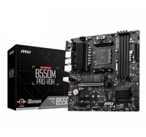MSI B550M PRO-VDH AMD B550 Socket AM4  micro ATX