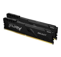 Kingston Technology FURY Beast 16GB 3200MT/s DDR4 CL16 DIMM (Kit of 2) Black