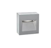 NORLYS NAMSOS MINI WALL 1341 ALUMINIUM 4W LED: 3000K LUMENS EDC/38C/4W/830/230V/A Ver.1.2 DIM TR /M151B/ - NOR-1341AL