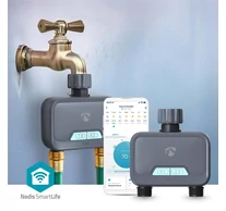 Nedis BTWV20GY okos Bluetooth® automata víz / locsolás vezérlő, elemes táp