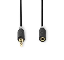Nedis CABW22050AT30 sztereo audió kábel 3,5mm sztereo jack dugó - 3,5mm sztereo jack aljzat,  3 m
