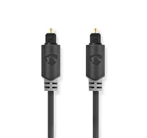 Nedis CABW25000AT50 optikai audió kábel, TosLink dugó, hossz: 5 m