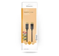 Nedis CCGB37014BK10 DisplayPort 1.4 kábel, displayport dugó - display port dugó, 8K@60Hz, 1m
