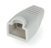 Nedis CCGB89900GY törésgátló UTP RJ45 csatlakozóhoz, szürke, 10db/csomag