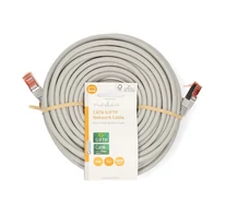 Nedis CCGL85220GY150 UTP / FTP Cat6 patch kábel, RJ45 aranyozott érintkezők, 10/100/1000 Mbit/s, hossz 15m