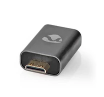 Nedis CCVTB34906GY mini HDMI - HDMI adapter, 4K@60Hz, aranyozott, alumínium ház