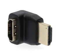 Nedis CVGB34902BK HDMI átalakító adapter, aranyozott, 270°-os szögben elforgatható, pipa